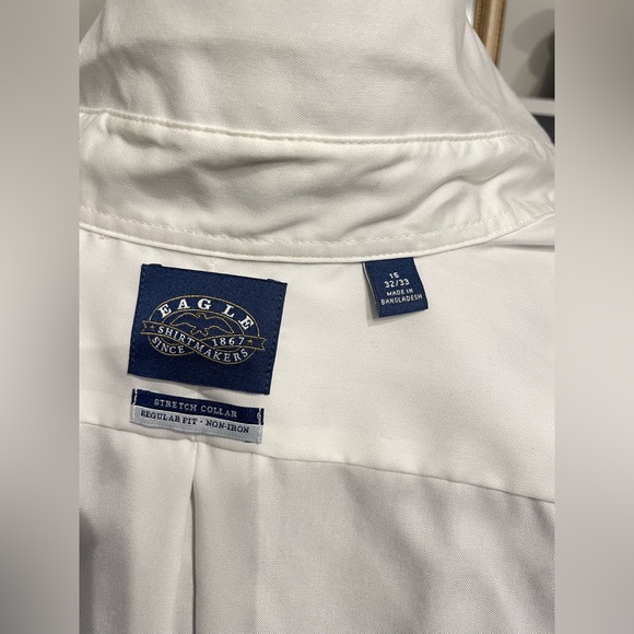 Men’s Dress Shirt Ss 15R - Picture 4 of 4